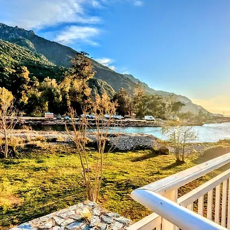 Le Porto Appart T2 Rénové 800m Immeuble En Pierre Avec Terrasse Commune Vue Barbecue